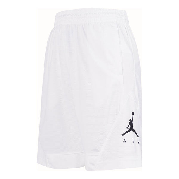 Шорты с полосатым треугольным логотипом Air Jordan, белый
