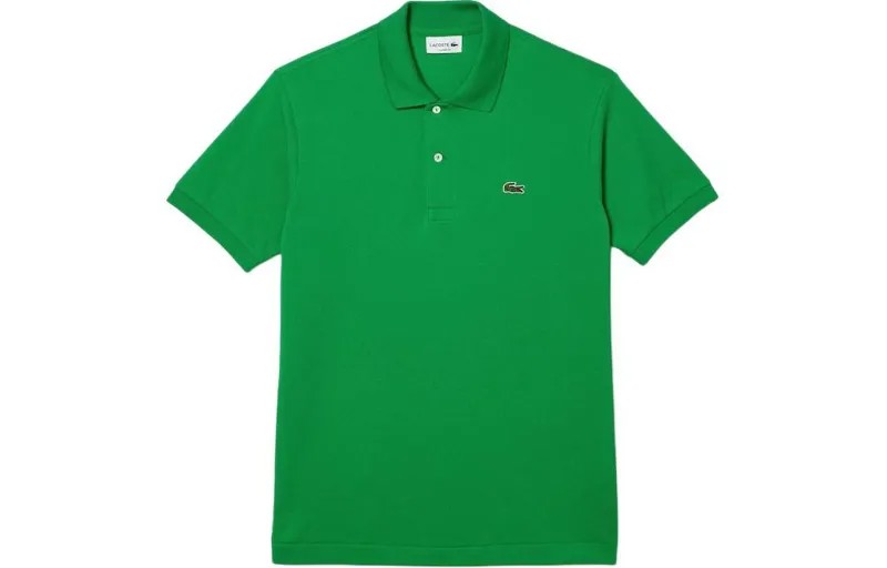 Рубашка поло мужская, цвет зеленый Lacoste, зеленый