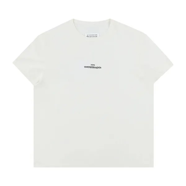 Футболка Maison Margiela Embroidered Tee 'White', белый