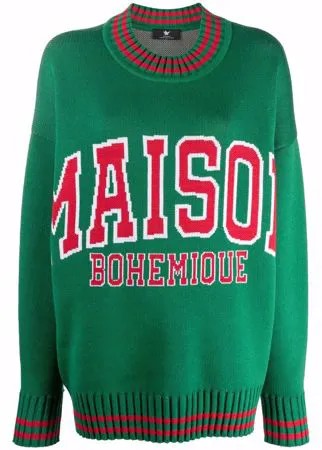 Maison Bohemique джемпер с логотипом