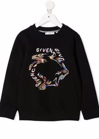 Givenchy Kids толстовка с графичным принтом