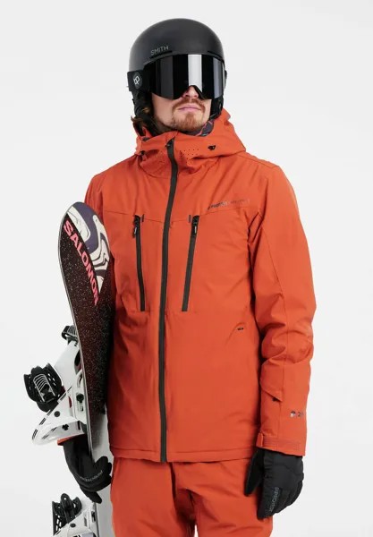 Лыжная куртка Protest, кирпично-оранжевый