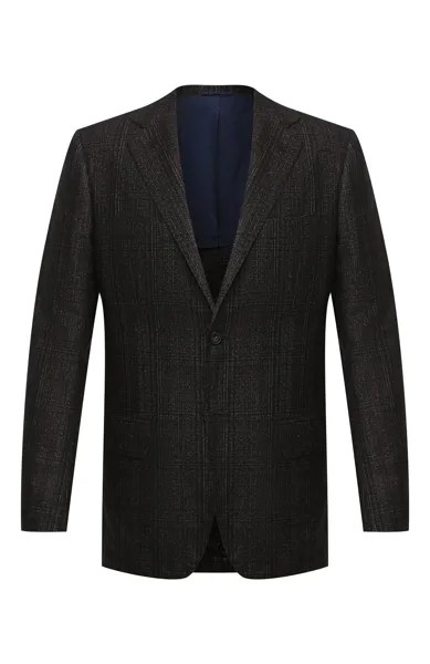 Пиджак из кашемира и шелка Kiton