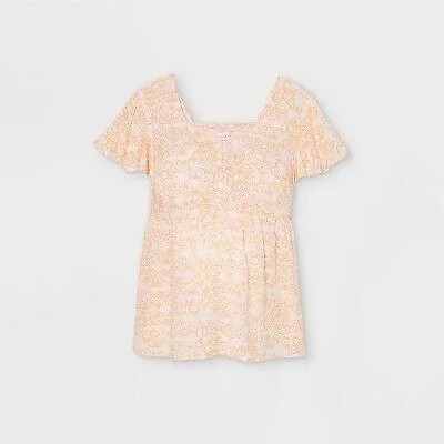 Тканая блузка для беременных с короткими рукавами Flutter — Isabel Maternity от Ingrid -