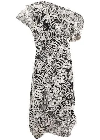 Vivienne Westwood платье миди Johanna с вышивкой