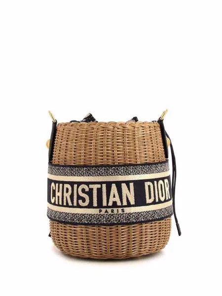 Christian Dior сумка на плечо Bucket Oblique pre-owned