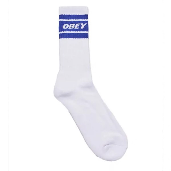 Носки OBEY Cooper 2 Socks White / Ultramarine 2020