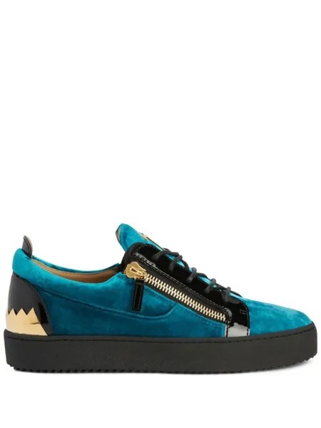 Giuseppe Zanotti кеды Frankie Shark, синий
