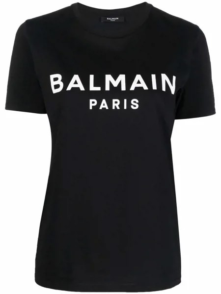 Balmain футболка с логотипом