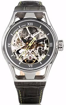 Fashion наручные  мужские часы Locman 0538A07S-00GYLIPAU. Коллекция Skeleton