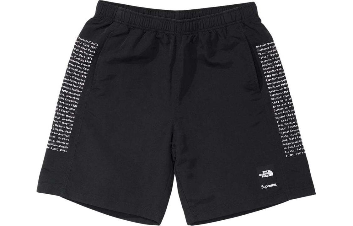 X The North Face Коллекция Повседневные Шорты Унисекс Supreme, красный