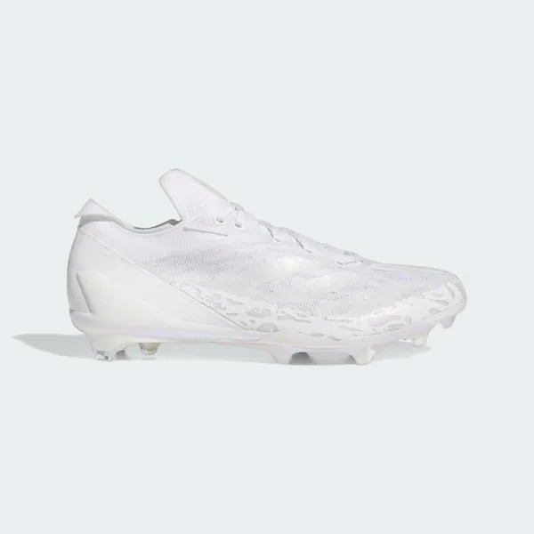 Футбольные бутсы Adizero Electric Speed ​​Juice Adidas, цвет Cloud White/Cloud White/Silver Metallic