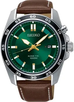 Японские наручные  мужские часы Seiko SKA791P1. Коллекция Discover More