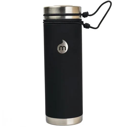Термобутылка для воды MIZU Mizu V7 A/S St Black Le W/ Sst Lid & Rope Leash