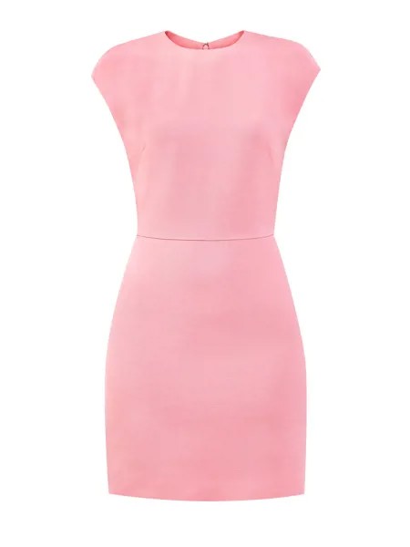 Платье-футляр из шерстяной ткани Crepe Couture Stretch