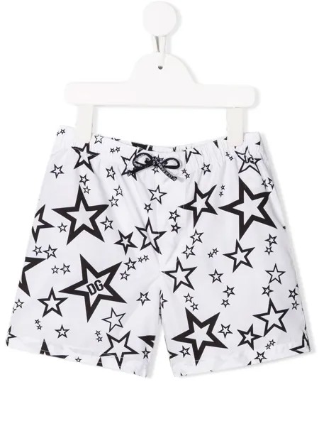 Dolce & Gabbana Kids плавки-шорты с принтом