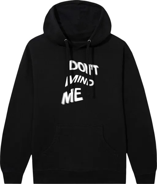 Худи Anti Social Social Club Don't Mind Me 'Black', черный
