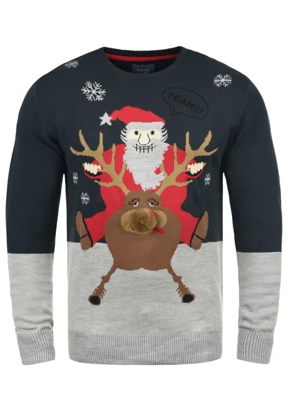 Пуловер BLEND Strick BHRudolph, синий