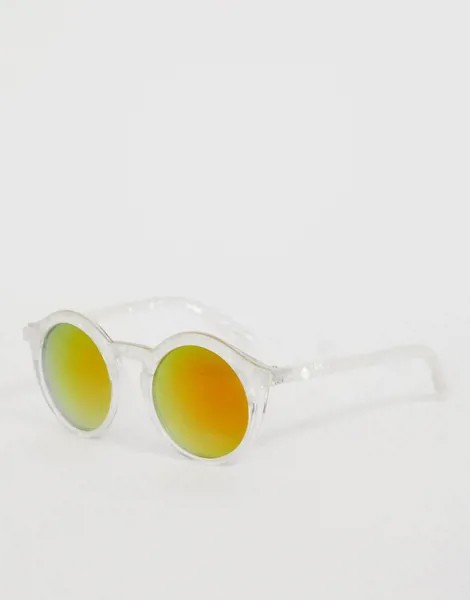 Солнцезащитные очки в круглой массивной оправе Skinny Dip Libby-Мульти