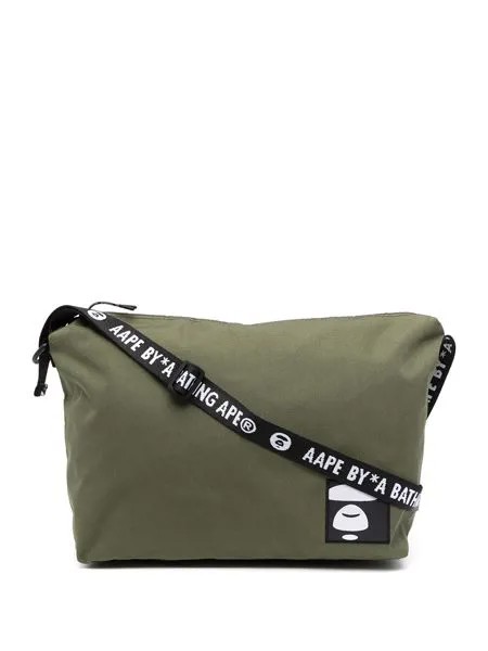AAPE BY *A BATHING APE® сумка на плечо с нашивкой-логотипом