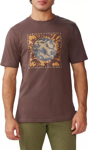 Мужская футболка с короткими рукавами Mountain Hardwear Tie Dye Earth