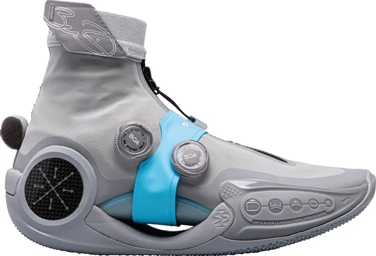 Кроссовки Way of Wade 9 Infinity Grey Boy, серый