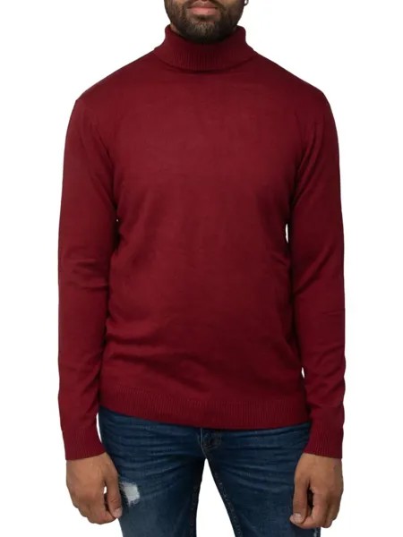 Однотонный свитер с высоким воротником X Ray, цвет Burgundy