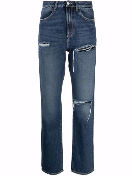 ICON DENIM джинсы Amina прямого кроя с завышенной талией
