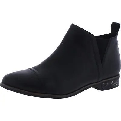 Женские черные ботильоны Toms из искусственной кожи 10 Medium (B,M) BHFO 7654