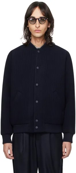 Темно-синий бомбер Mick A.P.C., цвет Dark navy
