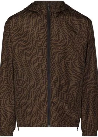 Fendi двусторонняя куртка с логотипом FF Vertigo