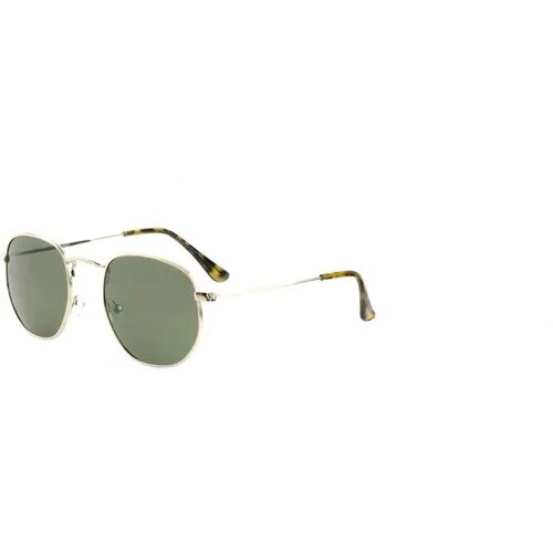 Солнцезащитные очки Tropical, зеленый, золотой