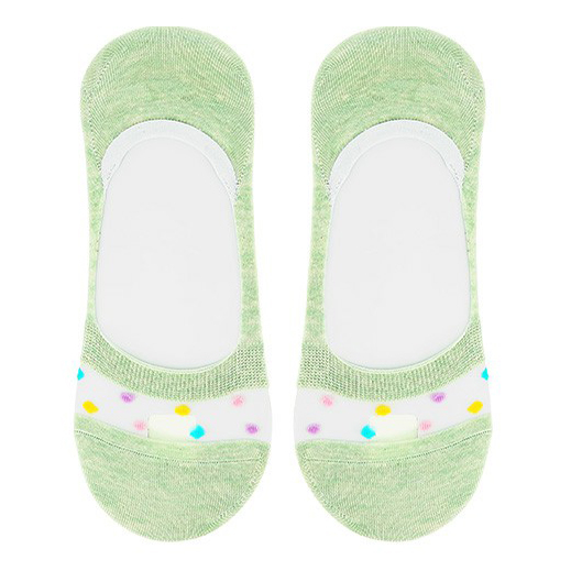 Следки женские Socks зеленые one size
