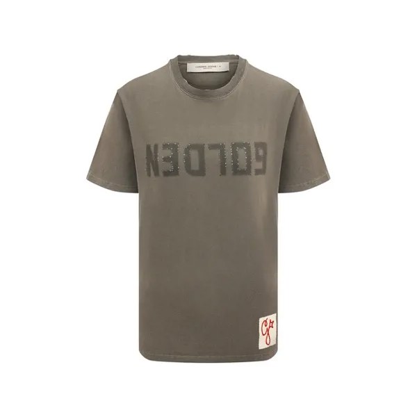 Хлопковая футболка Golden Goose Deluxe Brand