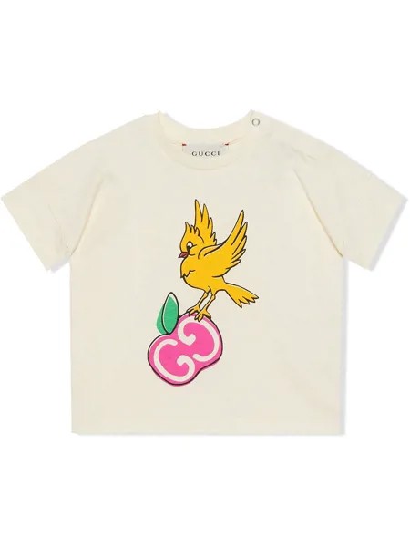 Gucci Kids футболка с принтом