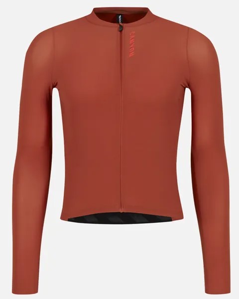 Лонгслив Canyon Bicycles Men's Signature Pro Longsleeve Cycling, коричневый