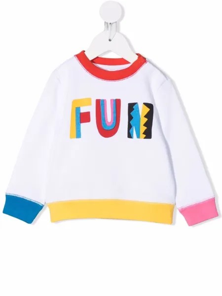 Stella McCartney Kids толстовка с надписью