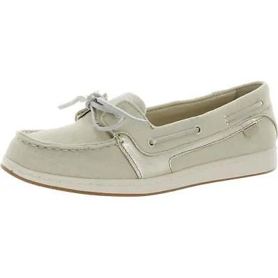 Женские парусиновые топсайдеры Sperry Starfish белого цвета 9,5 средний (B,M) BHFO 8549