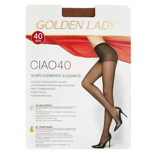 Колготки Golden Lady Ciao 40 den, размер 3-M, visone (бежевый)