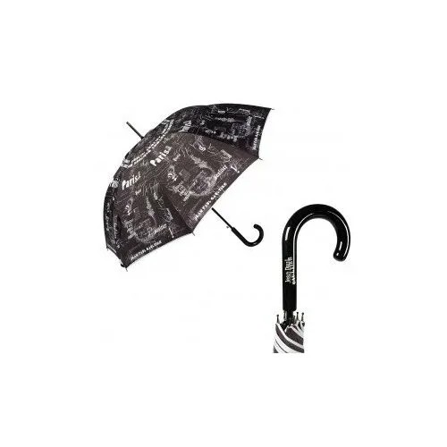 Зонт трость женский Jean Paul Gautier 1312-AU Gothic Black