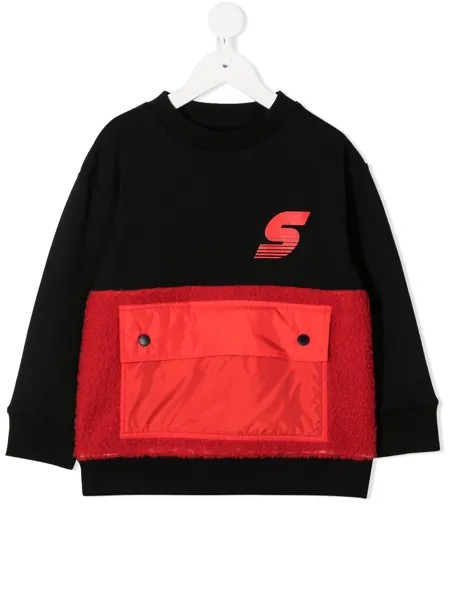 Stella McCartney Kids толстовка с карманом