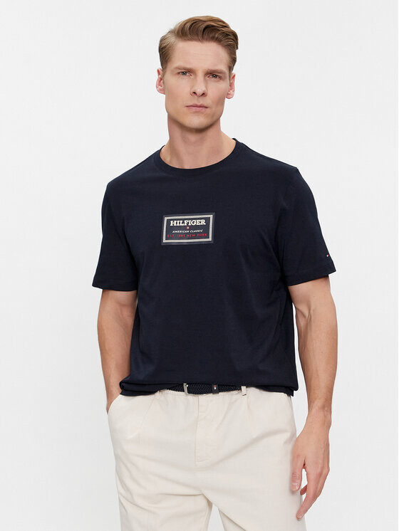 Футболка стандартного кроя Tommy Hilfiger, синий