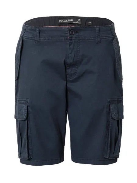 Обычные брюки-карго INDICODE JEANS Sully, темно-синий