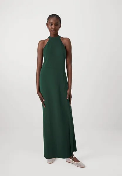 Легкое платье VIVARA HALTERNECK LONG DRESS VILA, зеленый