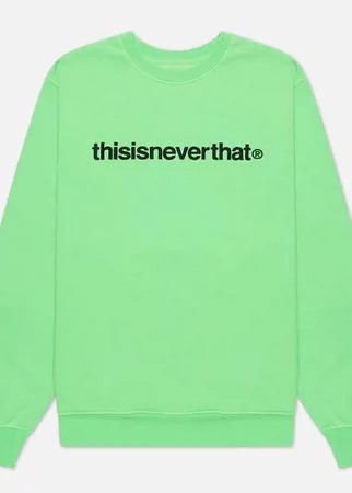 Мужская толстовка thisisneverthat T-Logo Crew Neck, цвет зелёный, размер S