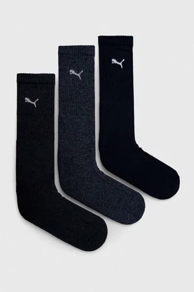 Носки (3 шт.) Puma, темно-синий