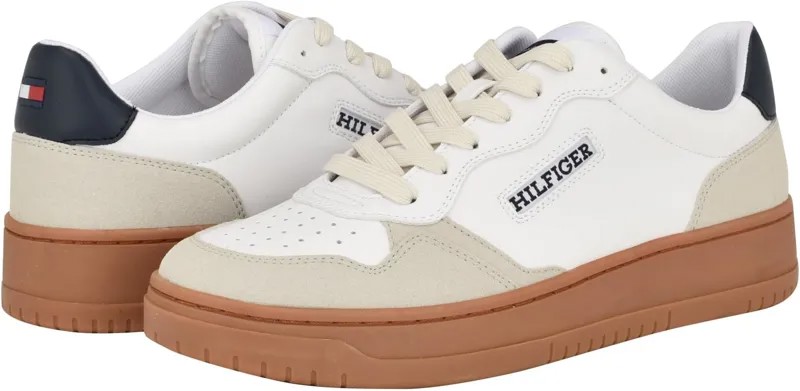 Кроссовки Tommy Hilfiger Inkas, цвет Light Grey/White/Gum Multi