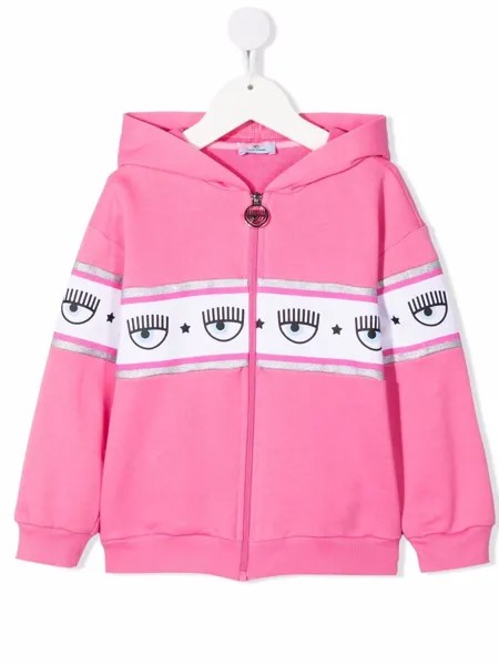 Chiara Ferragni Kids худи с логотипом