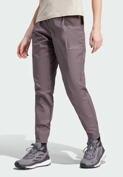 Брюки для бега W XPLORIC PT Adidas Terrex, цвет charcoal