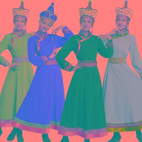 Одежда монгольской Национального фестиваля сценическая одежда элегантное платье костюм Тан стильные танцевальные костюмы Длинное танцевальное платье для женщин